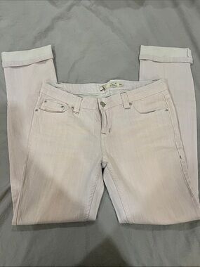 Slim Light Lavender Pink Women's straight leg Jeans - Casual Stretch Fit